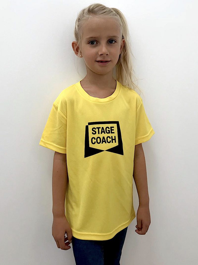Active T-Shirt für die Kleinen , gelb