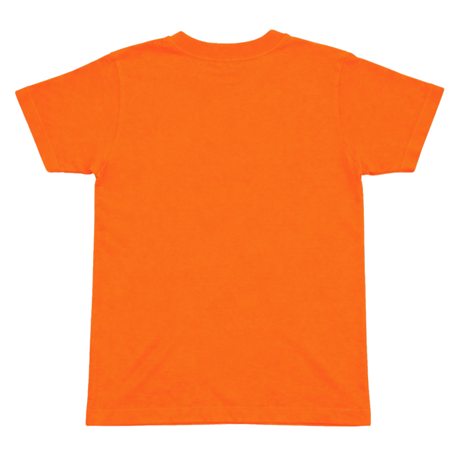 T-Shirt orange Rückseite
